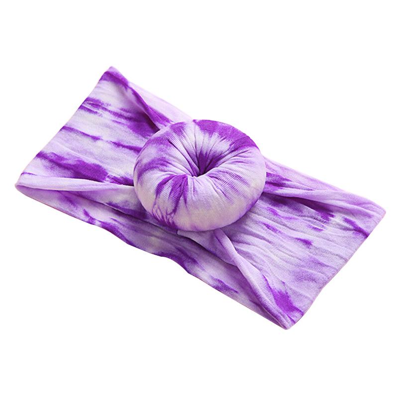 Baby Donuts Shape Tie Dye Headband