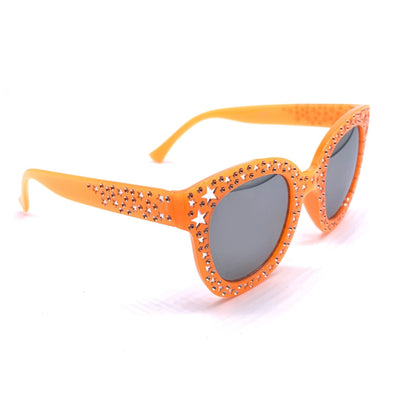 5 Pieces Kid Star Square Frame Sunglasses Wholesale