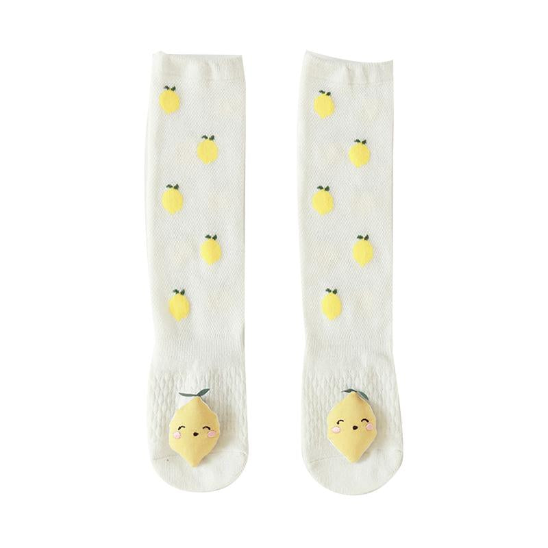 Baby Toddler Fruit Pattern Cartoon Decor Socks