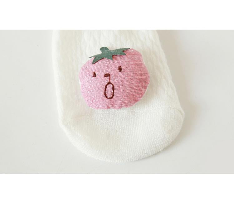 Baby Toddler Fruit Pattern Cartoon Decor Socks