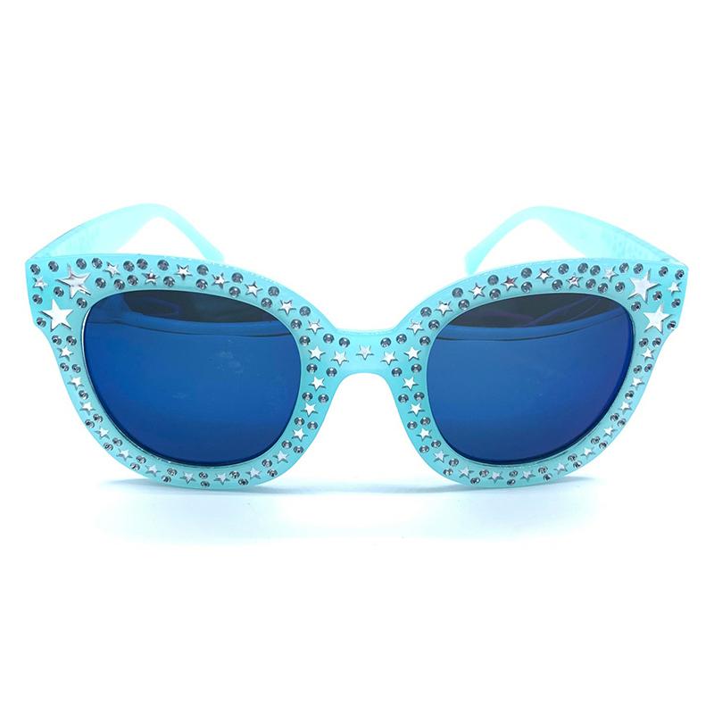 5 Pieces Kid Star Square Frame Sunglasses Wholesale