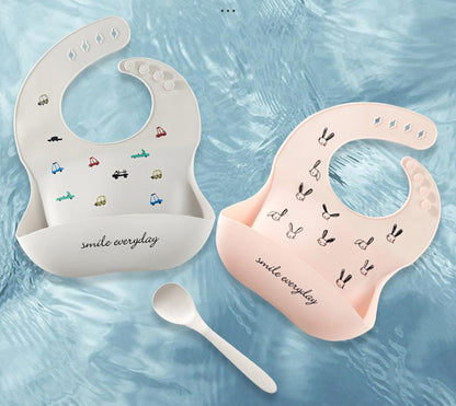 Cartoon Silicone Baby Bib Wholesale