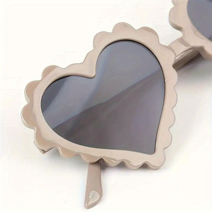 4PCS Cool Children's Fashionable Frosted Decorative Fashion Glasses for Outing Travel Beach
