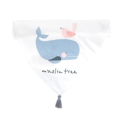 Baby Cotton Bib Cartoon Pom Pom Triangle  Wholesale