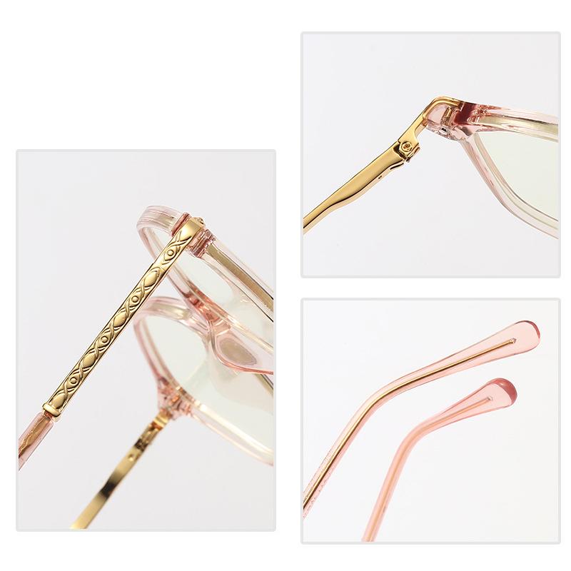 Kid Leopard Square Frame Anti Blue Glasses Wholesale