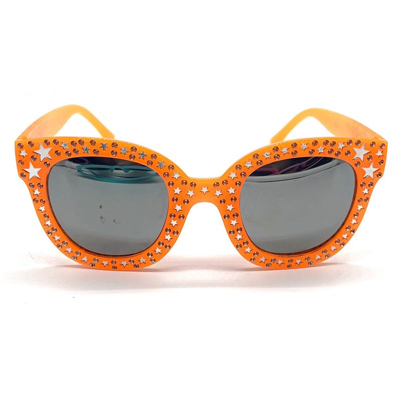 5 Pieces Kid Star Square Frame Sunglasses Wholesale