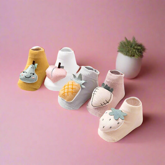 Baby Toddler Socks Cartoon Fruit