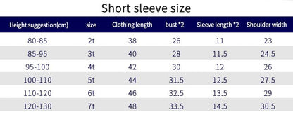 Knitted cotton short sleeve girls' T-shirt
