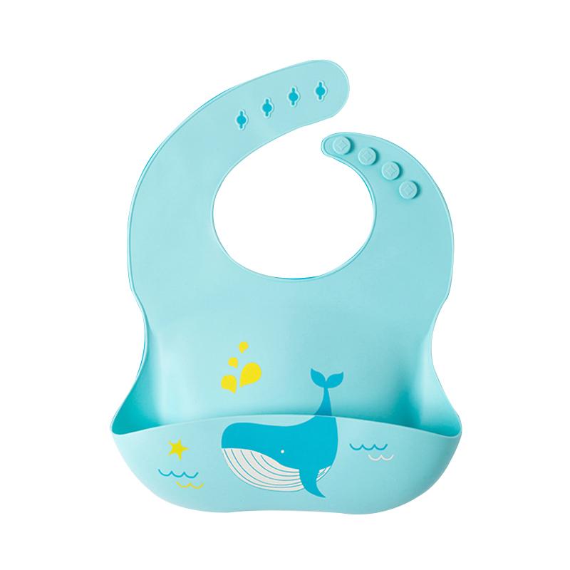 Cartoon Silicone Baby Bib Wholesale