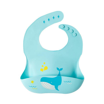 Cartoon Silicone Baby Bib Wholesale
