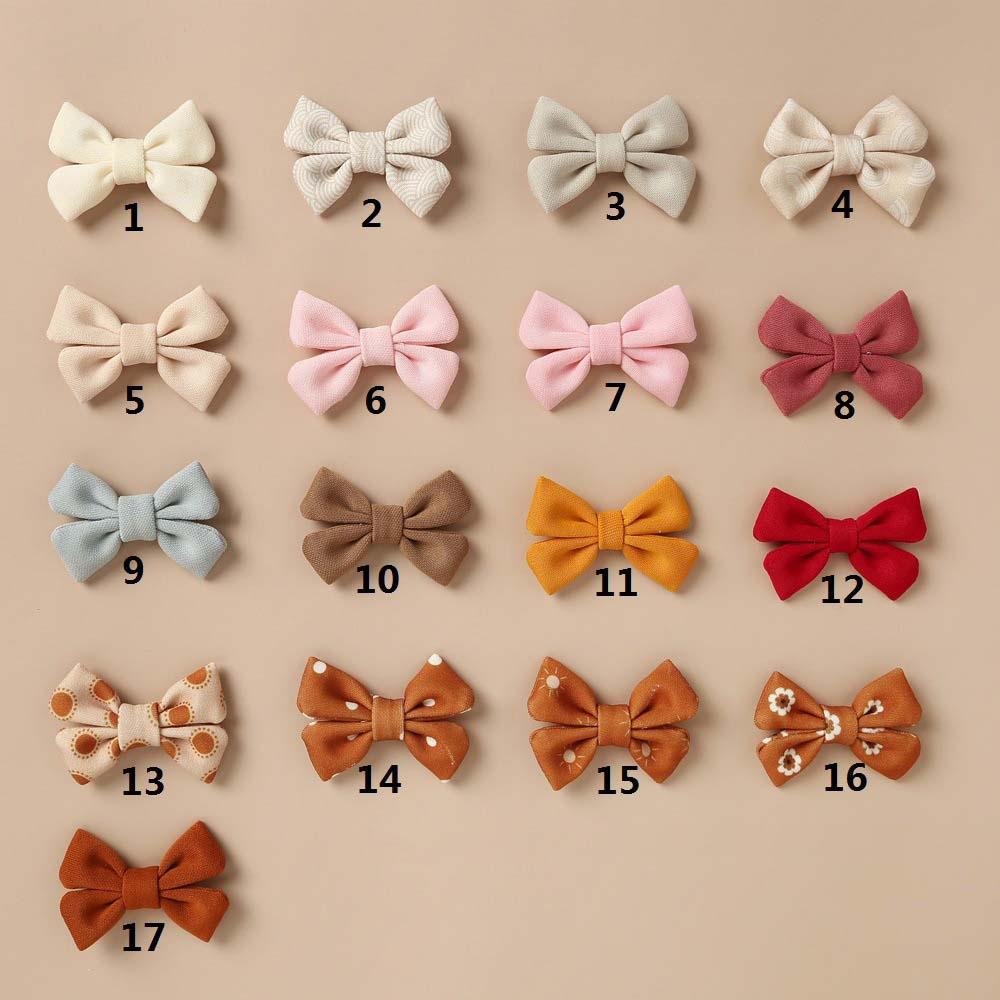 Kid Girl Pure Color Hair Clip Wholesale 2863575