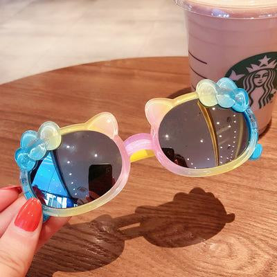 5 Pieces Kid Girl Colorful Frame Sunglasses  Wholesale 35471071