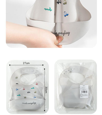 Cartoon Silicone Baby Bib Wholesale