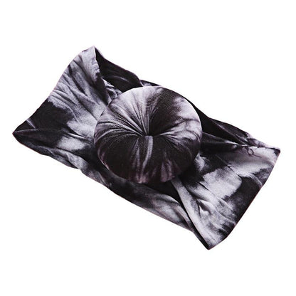 Baby Donuts Shape Tie Dye Headband