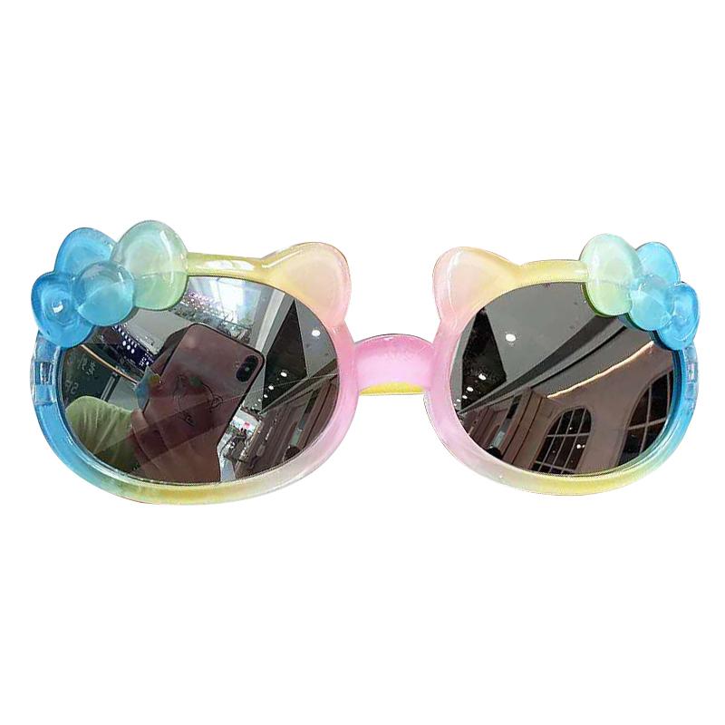 5 Pieces Kid Girl Colorful Frame Sunglasses  Wholesale 35471071