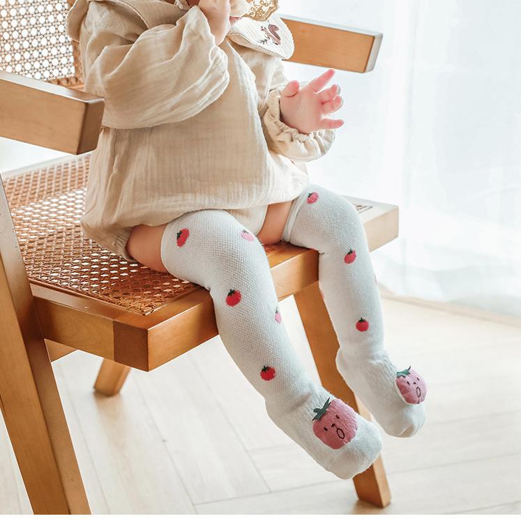 Baby Toddler Fruit Pattern Cartoon Decor Socks