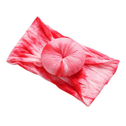 Baby Donuts Shape Tie Dye Headband
