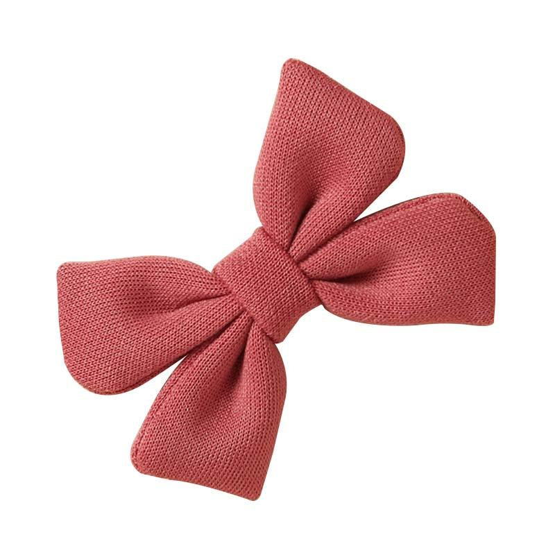 Kid Girl Pure Color Hair Clip Wholesale 2863575