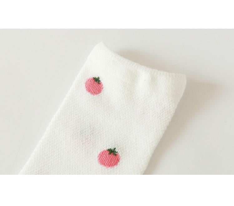Baby Toddler Fruit Pattern Cartoon Decor Socks