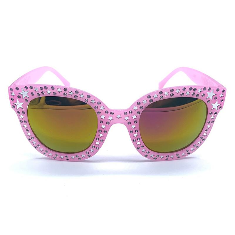 5 Pieces Kid Star Square Frame Sunglasses Wholesale