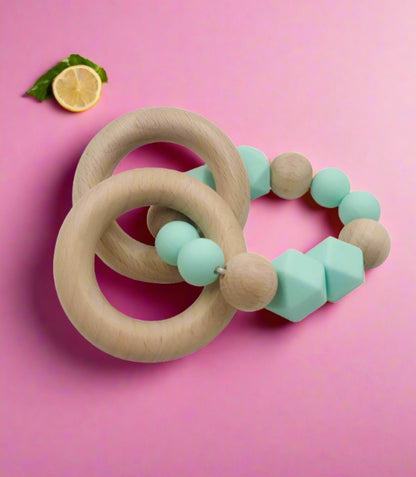 Baby Beech Silicone Teether Bracelet