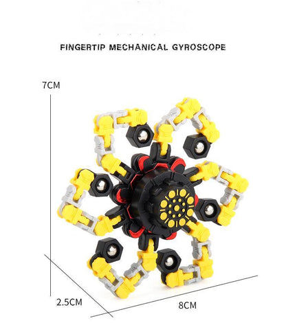 Mechanical Gyro Decompression Fingertip Toy
