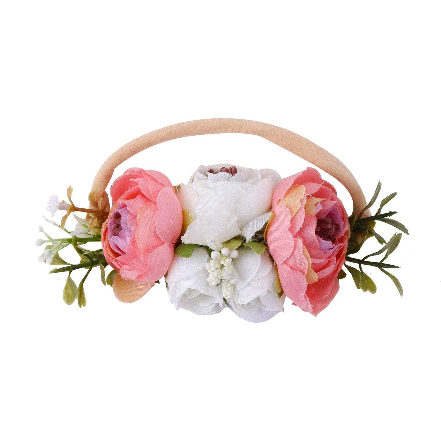 Baby Headband Super Elastic Nylon Flower Hair Band