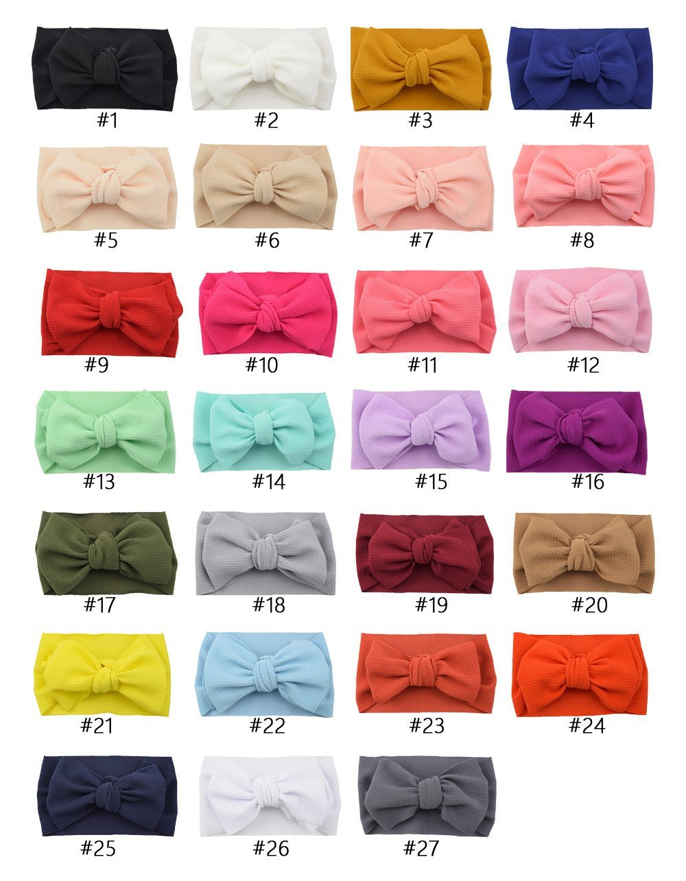 Children's Big Bow DIY Fabric Hair Tape