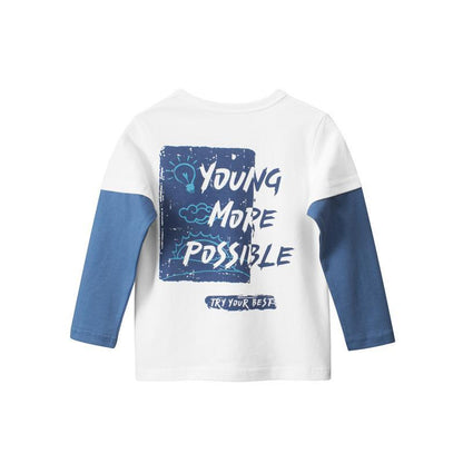 Children's Backing Shirt Long Sleeve Tee