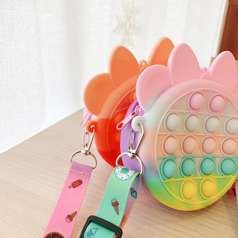 Bag Fingertip Crossbody Bag Bubble Decompression Toy