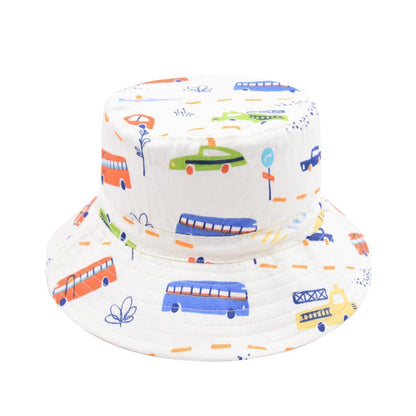 New Children's Cartoon Fisherman Hat Outdoor Sunshade