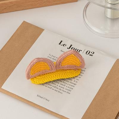 Girl's Sweet Wool Stereo Hairpin