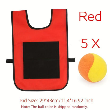 Fun Outdoor Sport Game Props Vest for Kids