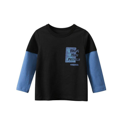 Children's Backing Shirt Long Sleeve Tee