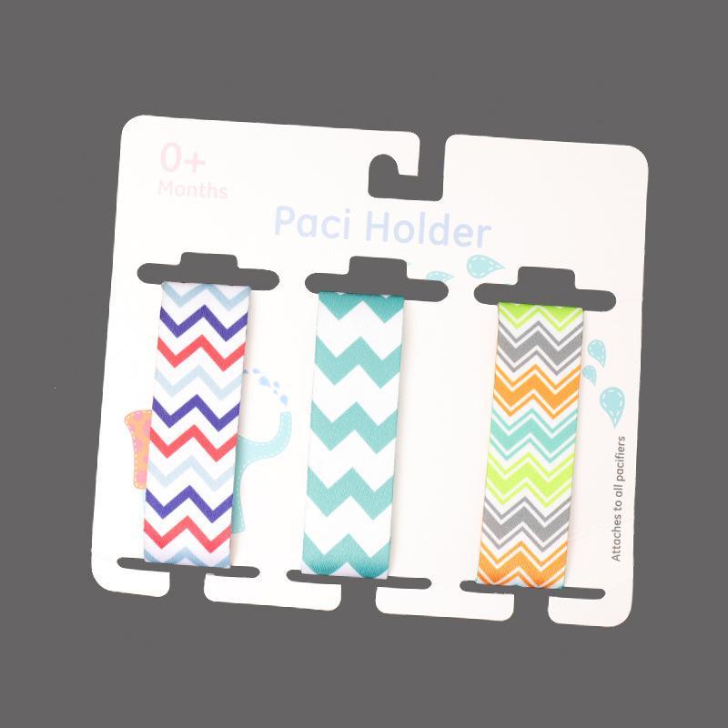 3pcs/set Colorful Baby Nipple Anti-dropping Pacifier Clip
