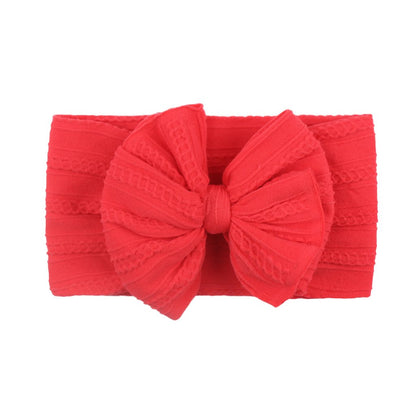 Children's  Bow Jacquard Hair Accessories Baby Headband
