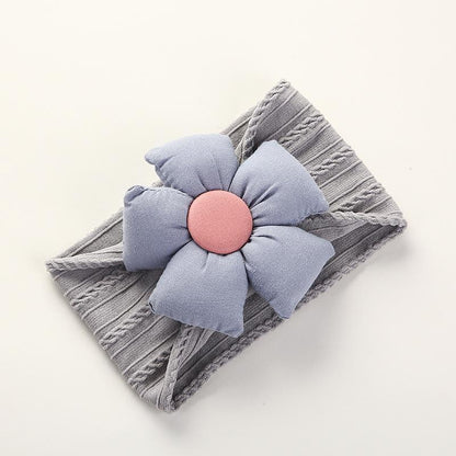 Children's Nylon Flower Hair Band