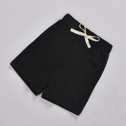 Striped stand collar shirt Short Sleeve Top Shorts two piece set