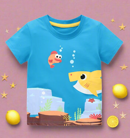 Boys' short sleeve T-shirt