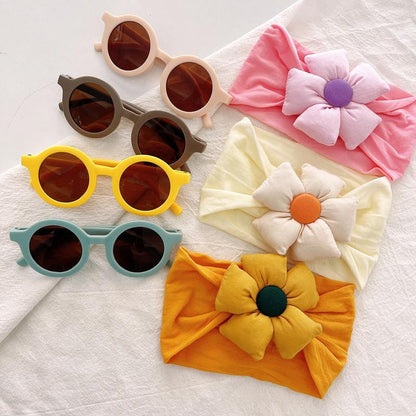 Children's Glasses Set Elastic Hair Band