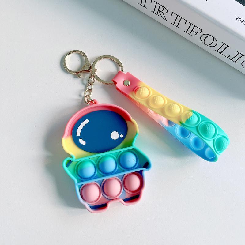 Mini Bag Pendant Keychain Decompression Toy