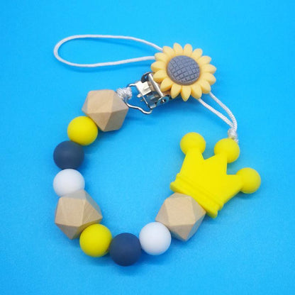 Baby Silicone Pacifier Clip Toy Anti-falling Chain