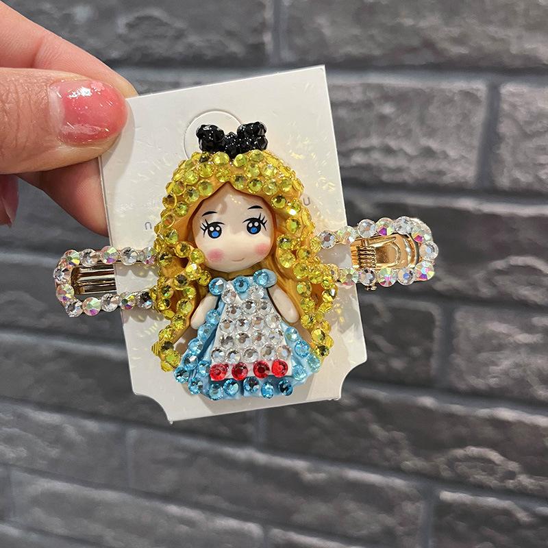Children's Cute Cartoon Hair Circle Bangle Hair Rope