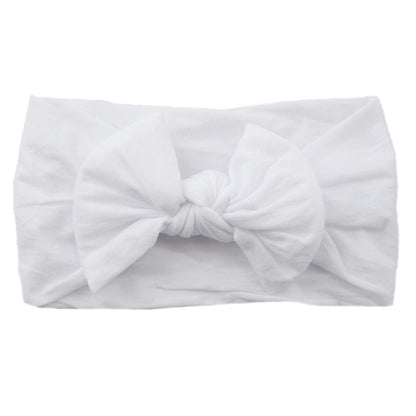 Children's Hair Accessories Nylon Bow Hair Band