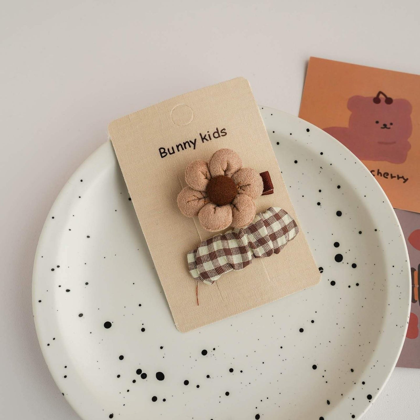Children's Fabric Floral Hairpin