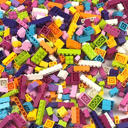 500pcs Bagged Children's Educational Assembly Blocks