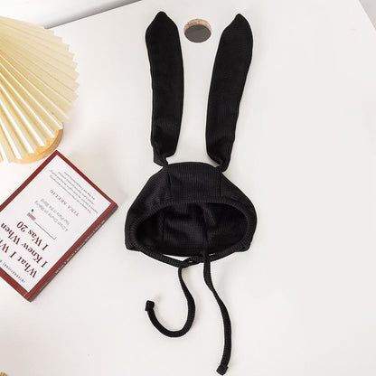 Baby Hat Rabbit Ear Strap Children's Pullover Hat