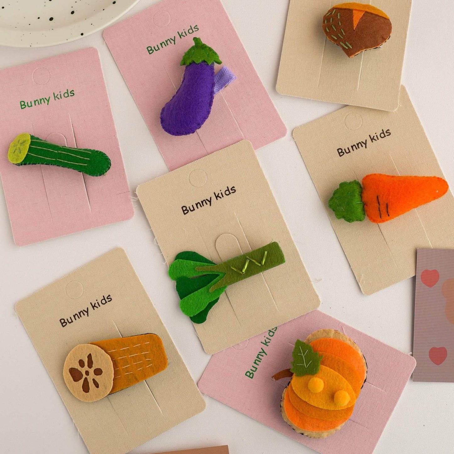 Children's Hairpin Fabric Bangs Hair Accessories