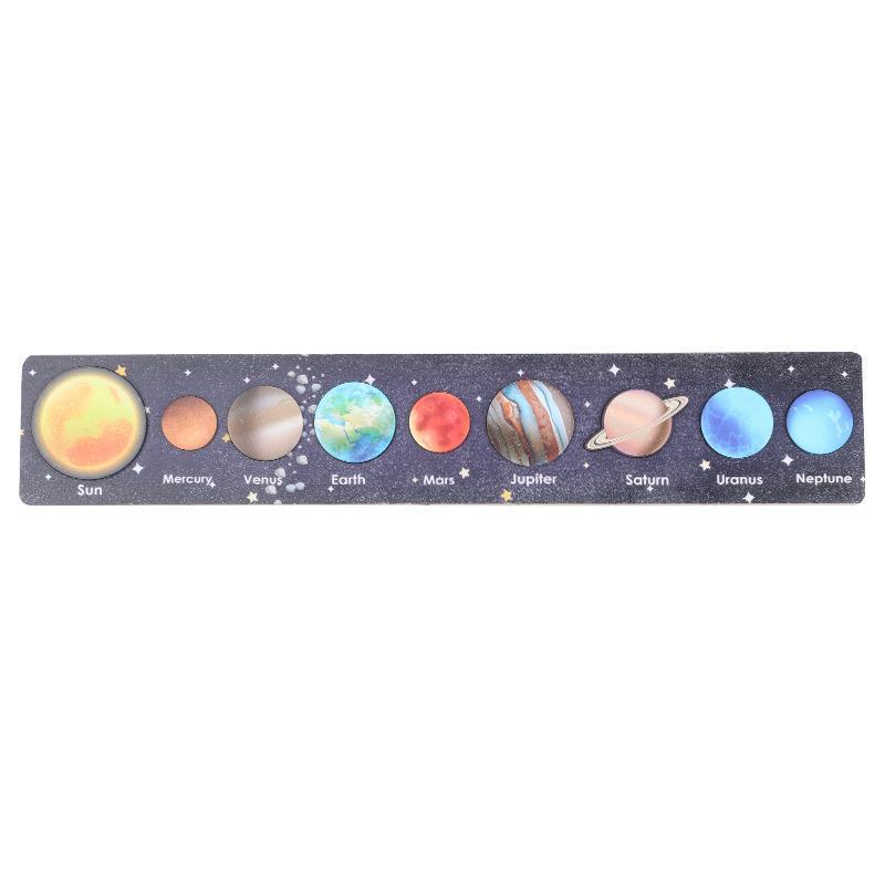 Planetary Wooden Children's Puzzle Toy