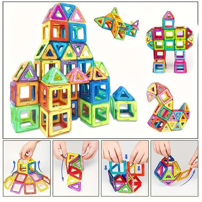 Magnet Toys, Big Ruler Magnetic Building Blocks For Kids, Design Construction Toys For Kids, Building Blocks, STEM Toys, Learning Educational Toys, Back To School Season Birthday New Year Gifts